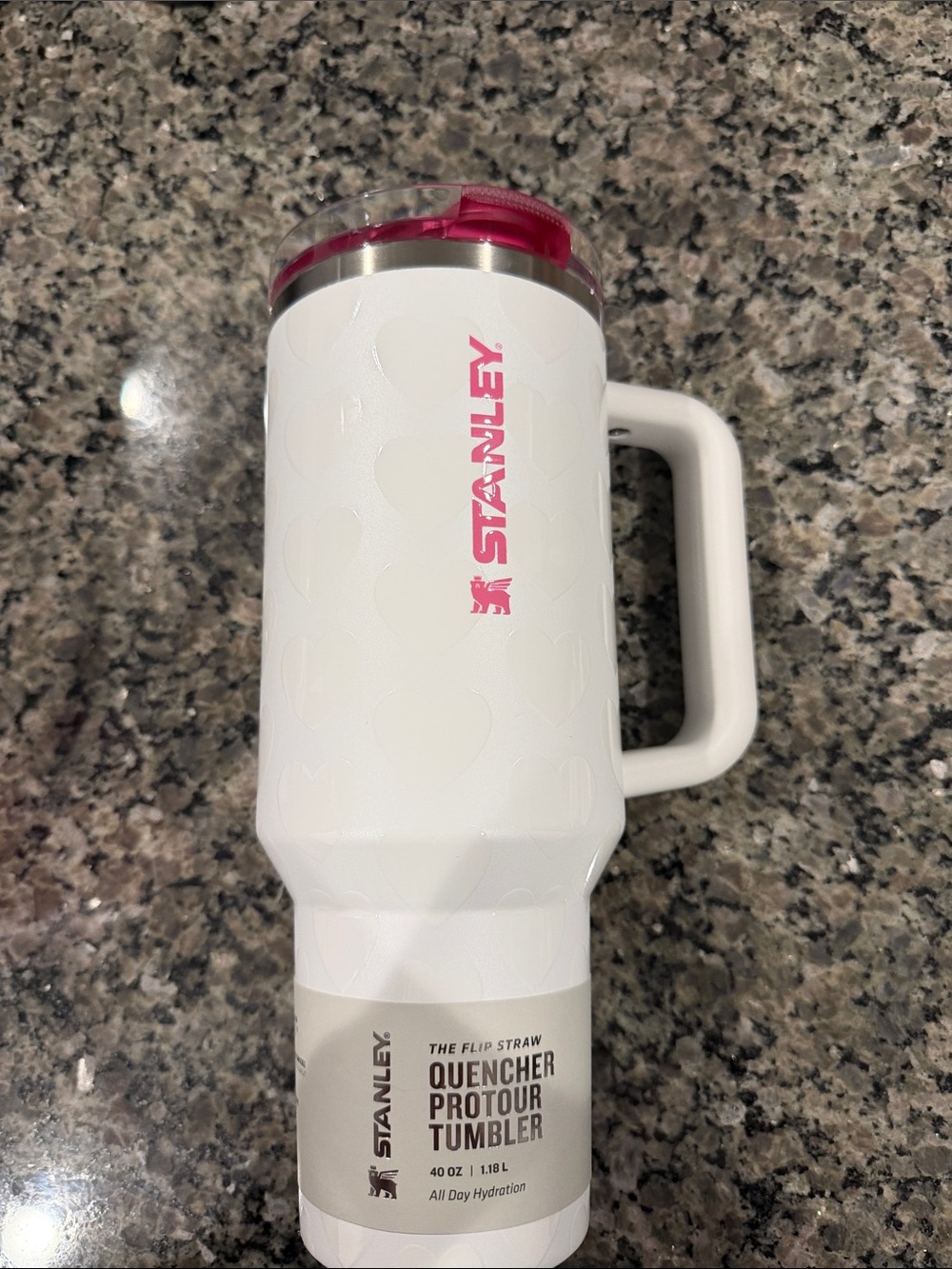 40oz Stanley Valentine Day Frost lovey